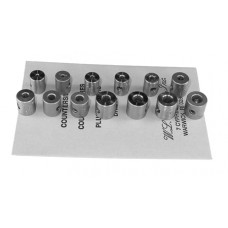 Drill Stop Set of 13 to fit 1/16 to 1/4 By 64ths