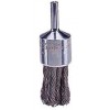 Wire End Brush 3/4" Diameter 1/4" Shank .006 Gauge Knotted (Stainless Steel) Wire Brushes - Hand & Mandrel Mount