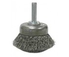 Wire Cup Brushes 1-3/4" Diameter 1/4" Shank .006 Gauge Crimped