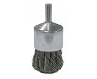 Wire End Brush 1" Diameter 1/4" Shank .020 Gauge Knotted