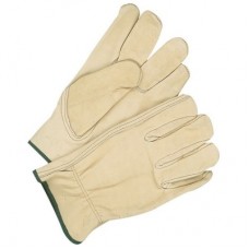 Leather Roper Gloves Large (Snapback) Leather Gloves