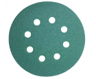 Sanding Disc 5" with 8 Holes Velcro PS77 Coated Aluminum Oxide 80 Grit Box of 100