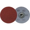 Socatt Quick Lock Disc 3" CS412Y Aluminum Oxide 120 Grit Klingspor 295224 Socatt (Quick-Lock) Discs