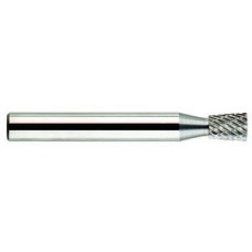 Carbide Burr SN-2 Inverted Cone Shape 3/8" Diameter 3/8" Long 1/4" Shank Double Cut Made In U.S.A. SN Inverted Cone Shape