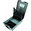 Drill Set 13 Piece 1/16 to 1/4 by 64ths Jobber Length High Speed Steel Black Oxide Made In U.S.A. Drill Sets & Accessories