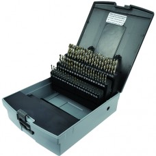 Drill Set 60 Piece #1 to #60 Jobber Length High Speed Steel Bright Made In U.S.A. Drill Sets & Accessories