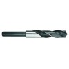 *80071 List No. 424R - 59/64 1/2 Straight High Speed Steel Black & Silver Made In U.S.A. Prentice - Silver & Deming - 1/2" Shank - Reduced Shank