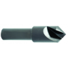 25582 - 1/2 Single Flute 100 Degree 1 Flute High Speed Steel Black Made In U.S.A. Single Flute