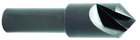25576 - 3/8 Single Flute 82 Degree 1 Flute High Speed Steel Black Made In U.S.A.