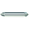 50508 - 1/8 Double End 60 Degree 4 Flute Carbide Bright Made In U.S.A. 4 Flute