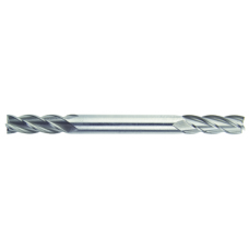 List No. 1895C - 3/32 4 Flute 3/16 Shank Double End Center Cutting Cobalt Regular Length Bright Made In U.S.A. Standard Shank