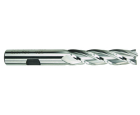 7/32 4 Flute 3/8 Shank Single End Center Cutting High Speed Steel Long Length Bright Made In U.S.A.