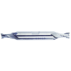 List No. 4563 - 3/16 2 Flute 3/8 Shank Double End Center Cutting High Speed Steel Stub Length Bright Made In U.S.A. Stub Length - 3/8" Shank