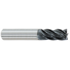 List No. 5987 - 5/8 5 Flute 5/8 Shank HPE High Performance End Mills Single End Center Cutting Carbide Regular Length AlTiN Made In U.S.A. Square End