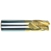 List No. 5972C - 5/8 4 Flute 5/8 Shank Single End Center Cutting Roughing Carbide Regular Length TiCN Made In U.S.A. Solid Carbide - Roughing