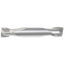 List No. 5896 - 7/32 2 Flute 3/8 Shank Double End Center Cutting Carbide Regular Length Bright Made In U.S.A. Regular Length