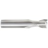 List No. 5973 - 9/64 2 Flute 3/16 Shank Single End Center Cutting Carbide Stub Length Bright Made In U.S.A. Stub Length