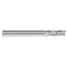 List No. 5941 - 7/16 3 Flute 7/16 Shank Single End Center Cutting Carbide Regular Length Bright Made In U.S.A. Square End