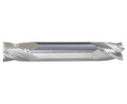 1/4 4 Flute 3/8 Shank Double End Center Cutting Carbide Regular Length Bright Made In U.S.A.