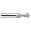 List No. 5989 - 5/16 2 Flute 5/16 Shank Single End 60 Degree Point Angle Carbide Regular Length Bright Made In U.S.A. 60° & 90° Point