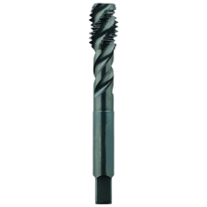List No. 2096MC - M6 x 1.00 Semi-Bottoming D5 HPT-High Performance Tap-Exotic Alloys Spiral Flute 3 Flutes Powder Metallurgy High Speed Steel TiCN Made In U.S.A. For Exotic Alloys