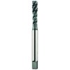 List No. 2089 - 3/8-24 Semi-Bottoming H4 HPT High Performance Tap Spiral Flute-DIN Length 3 Flutes Powder Metallurgy High Speed Steel Black Made In U.S.A. D.I.N. Length