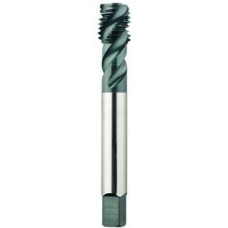 List No. 2089 - 5/8-18 Semi-Bottoming H3 HPT High Performance Tap Spiral Flute-DIN Length 3 Flutes Powder Metallurgy High Speed Steel Black Made In U.S.A. D.I.N. Length