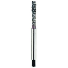 List No. 2096MC - M4 x 0.70 Semi-Bottoming D4 HPT-High Performance Tap-Exotic Alloys Spiral Flute 3 Flutes Powder Metallurgy High Speed Steel TiCN Made In U.S.A. For Exotic Alloys