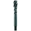 List No. 2091 - 1"-12 Semi-Bottoming H11 Spiral Flute  4 Flutes High Speed Steel Black Made In U.S.A. Spiral Flute