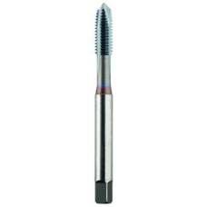 List No. 2088C - 3/8-24 Plug H4 HPT High Performance Tap Spiral Point-DIN Length 3 Flutes Powder Metallurgy High Speed Steel TiCN Made In U.S.A. D.I.N. Length
