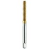 List No. 2105G - #10-24 Bottom H6 Thread Forming  Flutes High Speed Steel TiN Made In U.S.A. Standard HSS