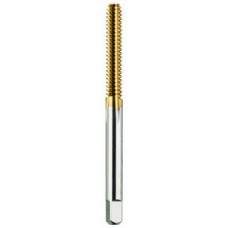 List No. 2105G - #2-56 Bottom H2 Thread Forming  Flutes High Speed Steel TiN Made In U.S.A. Standard HSS