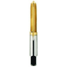 List No. 2105G - 3/8-24 Plug H5 Thread Forming  Flutes High Speed Steel TiN Made In U.S.A. Standard HSS