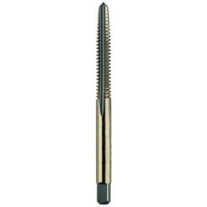 *86771 List No. 114 - #1-64 Taper H1 Hand Tap 2 Flutes High Speed Steel Black & Gold Made In U.S.A. Fractional
