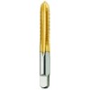 List No. 2046G - 5/16-18 Plug H3 Hand Tap 4 Flutes High Speed Steel TiN Made In U.S.A. Fractional