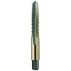 *86827 List No. 114 - 1/4-20 Taper H3 Hand Tap 4 Flutes High Speed Steel Black & Gold Made In U.S.A. Fractional
