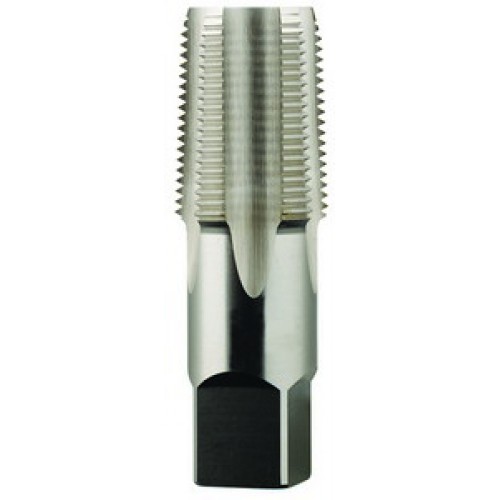 3/4-14 Size Morse Cutting Tools 36147 Taper Pipe Taps 5 Flutes NPTF Regular Thread High-Speed Steel Bright Finish 