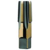 *86338 List No. 206 - 2"-11-1/2 NPT-Pipe Straight 7 Flutes High Speed Steel Black & Gold Made In U.S.A. Straight