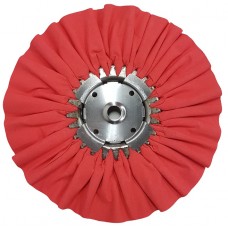 Airway Buffing Wheel - 16 Ply - Red - 8" X 3" X 5/8" Buffs