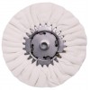 Airway Buffing Wheel - 16 Ply - White Soft Flannel - 9" X 3" X 5/8" Buffs