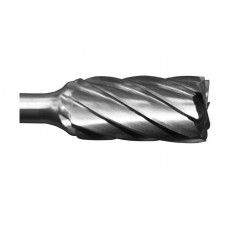 Carbide Burr SB-1NF Cylinder Shape End Cut 1/4" Diameter 5/8" Long 1/4" Shank 70,000 max rpm Non-Ferrous Carbide Burrs