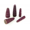 Cartridge Roll 1" Diameter x 1-1/2" Length With 3/16" Arbour Hole Full Taper 40 Grit Cartridge Rolls