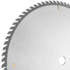 Saw Blade for Laminated Panels 350mm x 84 Tooth x 3.5mm Kerf x 30mm Bore With Pinholes at 2/7/42mm + 2/10/60mm Ultima Series Blades 13" to 14"