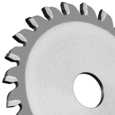 Aluminum Cutting Saw Blade 100mm x 24 Tooth x 3.9mm Kerf x 5/8" Bore Industrial Series Blades 4" (100mm) to 6-1/2" 