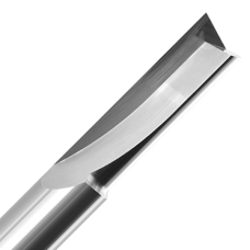 5/16" Diameter x 1-1/8" Long x 5/16"S x 1 Flute V-Flute Straight Cut Bit Solid Carbide Bits