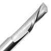 1/8" Diameter x 1/2" Long x 1/4" Shank x 1 Flute Downcut Hard Plastic Aluminum Bit