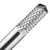 1/2" Diameter x 1" Long x 1/2" Shank Fiberglass Burr Tool Bit Solid Carbide Bits
