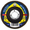 Flap Disc 4-1/2" Diameter 7/8" Arbour Hole SMT926 40 Grit Klingspor 321703 4-1/2" Flap Discs