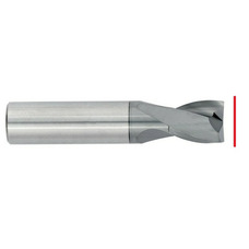 Carbide Square End Mill - Up to 10mm - End Grind Only With ALCrTiN Coating 