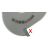 Replacement Tip (up to 1/4" Kerf) for Carbide Tipped Slotting & Router Trim Cutter Sharpening